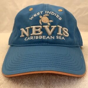 Gear for Sports for West Indies NEVIS Adjustable Blue Travel Beach Baseball Cap